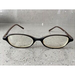 CALVIN KLEIN 641 051 Eyeglasses Frames ONLY  Japan 48-18-140 Black Horn/Brown